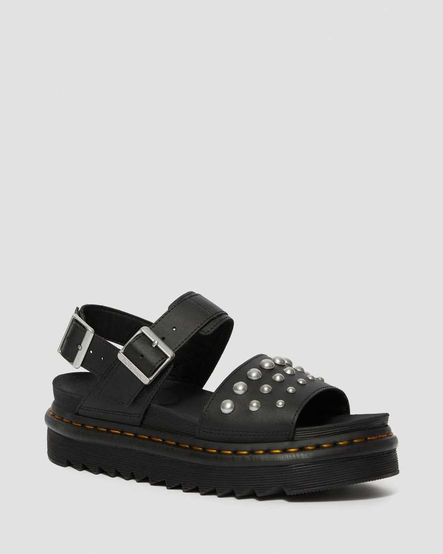 Sandal Voss stud Black